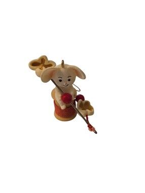Vintage 1986 Hallmark Keepsake Ornament Popcorn Mouse